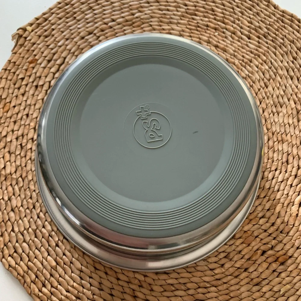 PS plus stainless steel bowl with gripper rubber bottom